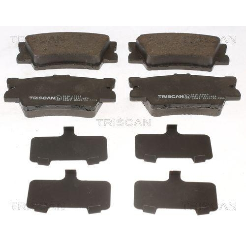 TRISCAN Bremsbelagsatz, Scheibenbremse