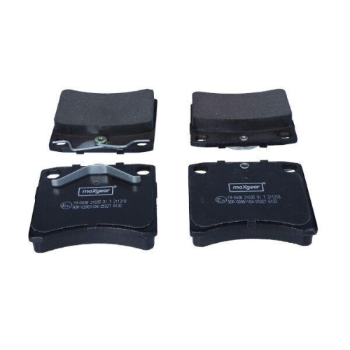 MAXGEAR Bremsbelagsatz, Scheibenbremse