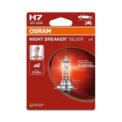 ams-OSRAM Glühlampe, Abbiegescheinwerfer NIGHT BREAKER® SILVER