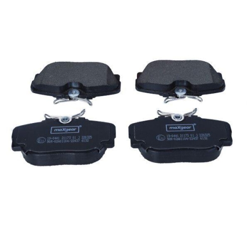 MAXGEAR Bremsbelagsatz, Scheibenbremse