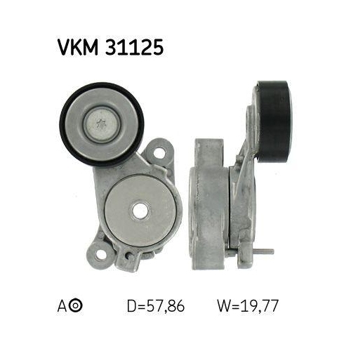 SKF Riemenspanner, Keilrippenriemen