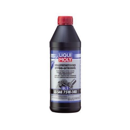 LIQUI MOLY Achsgetriebeöl Vollsynthetisches Hypoid-Getriebeöl (GL5) LS SAE 75W-140