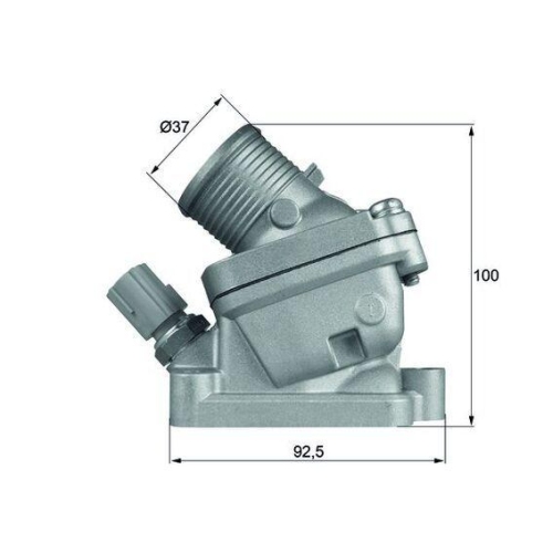 MAHLE Thermostat, Kühlmittel BEHR