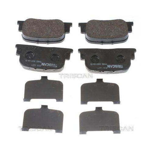 TRISCAN Bremsbelagsatz, Scheibenbremse