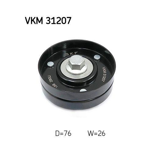 SKF Umlenk-/F&uuml;hrungsrolle, Keilrippenriemen