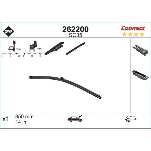 SWF Wischblatt CONNECT MADE IN GERMANY