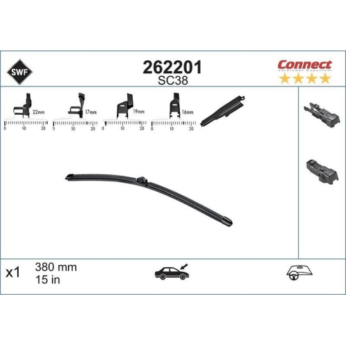 SWF Wischblatt CONNECT MADE IN GERMANY