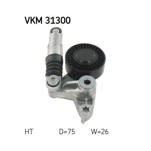 SKF Riemenspanner, Keilrippenriemen