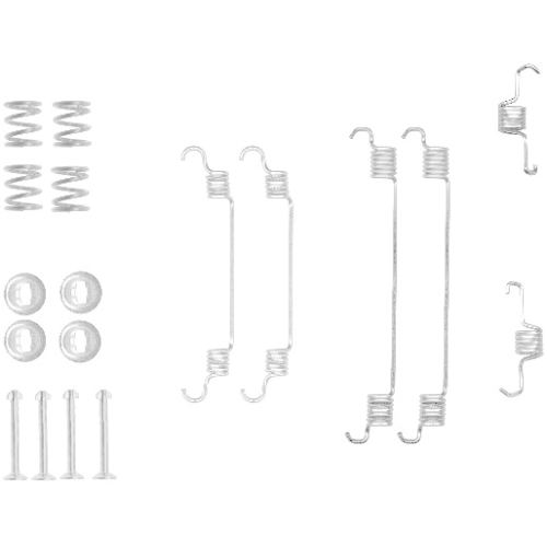 HELLA PAGID Zubehörsatz, Bremsbacken