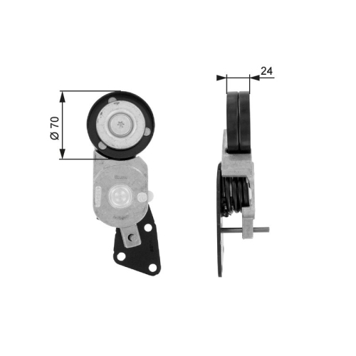 GATES Riemenspanner, Keilrippenriemen DriveAlign™