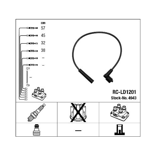 NGK Zündleitungssatz