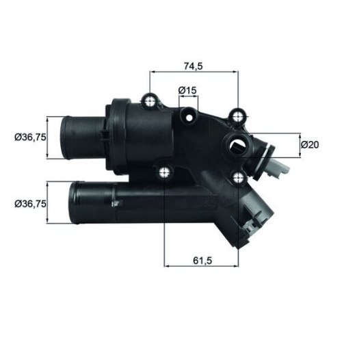 MAHLE Thermostat, Kühlmittel BEHR