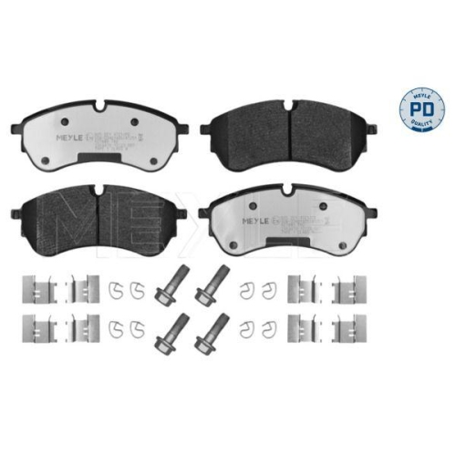 MEYLE Bremsbelagsatz, Scheibenbremse MEYLE-PD: Advanced performance and design.