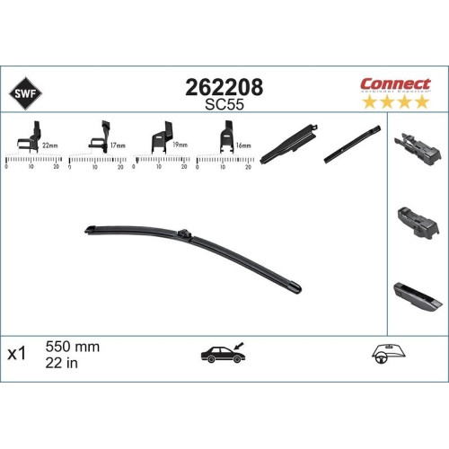 SWF Wischblatt CONNECT MADE IN GERMANY