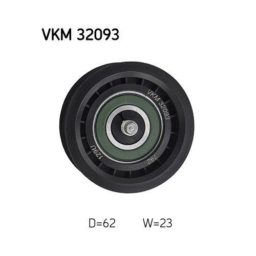 SKF Umlenk-/F&uuml;hrungsrolle, Keilrippenriemen