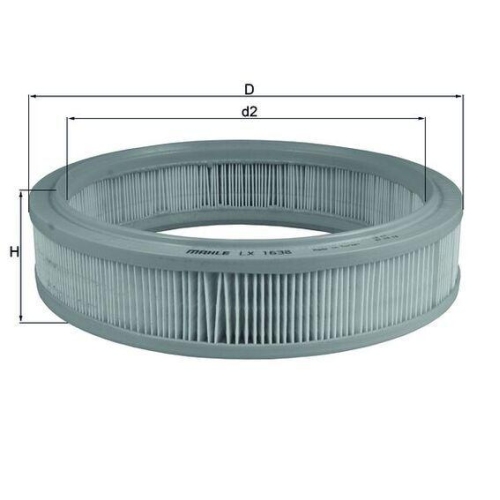 MAHLE Luftfilter