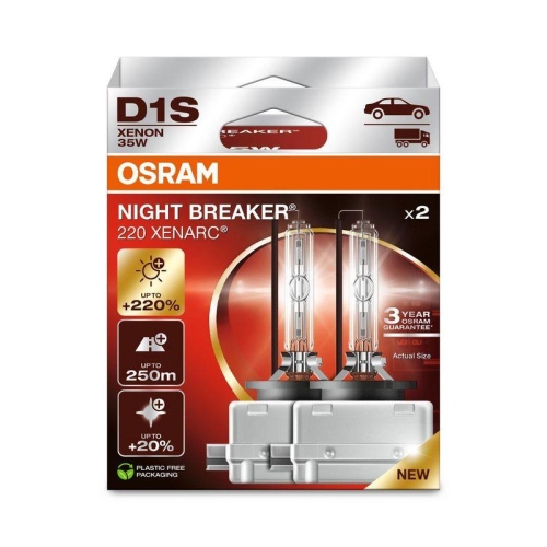 ams-OSRAM Glühlampe, Fernscheinwerfer XENARC® NIGHT BREAKER® LASER