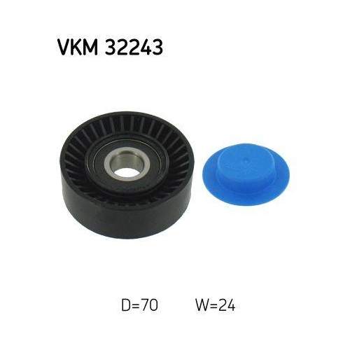 SKF Umlenk-/F&uuml;hrungsrolle, Keilrippenriemen