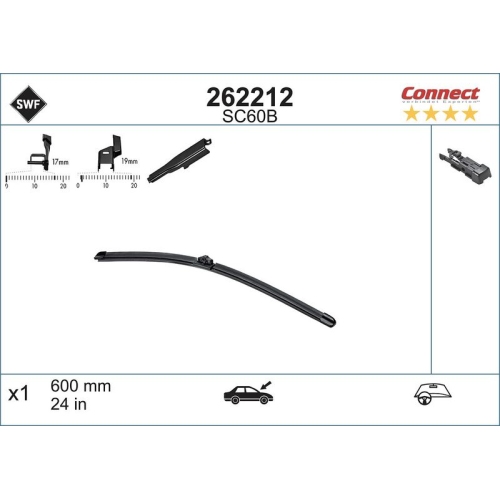 SWF Wischblatt CONNECT MADE IN GERMANY