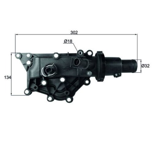 MAHLE Thermostat, Kühlmittel BEHR