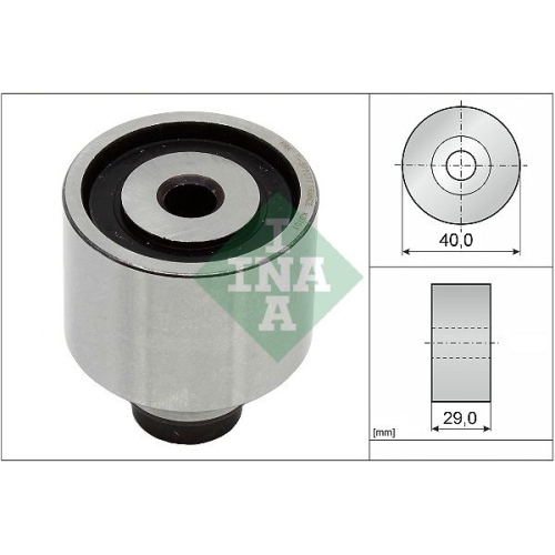 Schaeffler INA Umlenk-/Führungsrolle, Zahnriemen