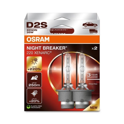 ams-OSRAM Gl&uuml;hlampe, Fernscheinwerfer XENARC&reg; NIGHT BREAKER&reg; LASER