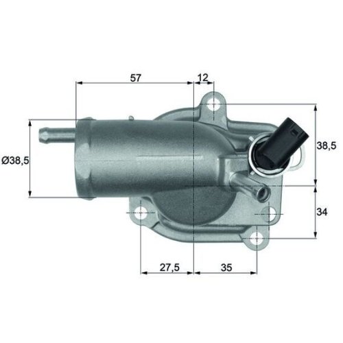 MAHLE Thermostat, Kühlmittel BEHR