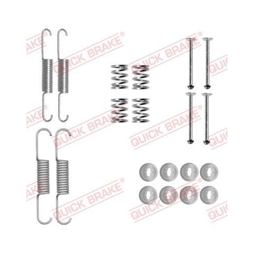 QUICK BRAKE Zubehörsatz, Feststellbremsbacken