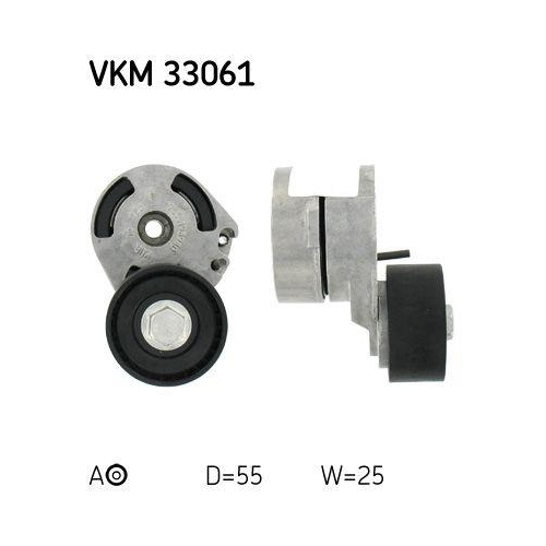 SKF Riemenspanner, Keilrippenriemen