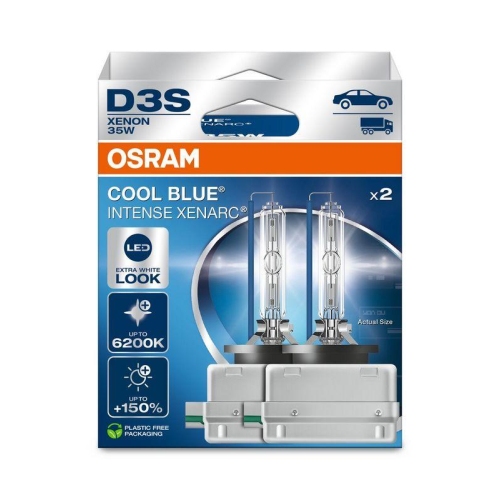 ams-OSRAM Glühlampe, Fernscheinwerfer XENARC® COOL BLUE® INTENSE (Next Gen)