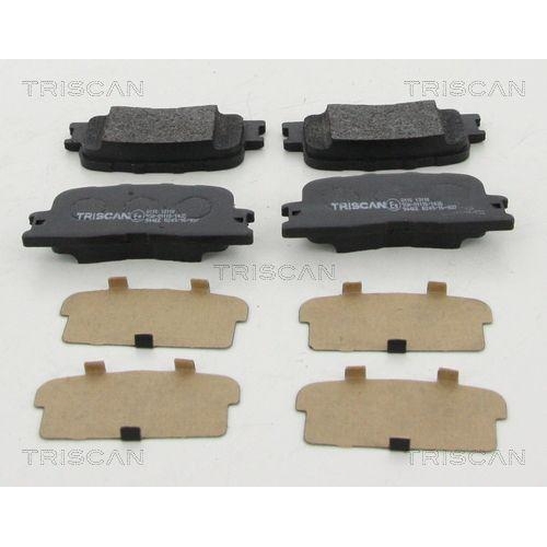 TRISCAN Bremsbelagsatz, Scheibenbremse