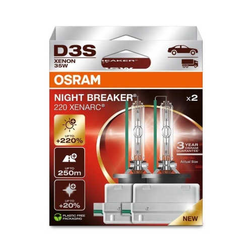 ams-OSRAM Glühlampe, Fernscheinwerfer XENARC® NIGHT BREAKER® LASER