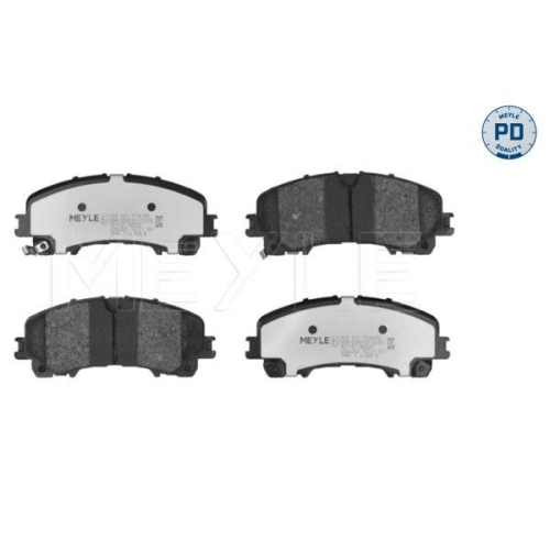 MEYLE Bremsbelagsatz, Scheibenbremse MEYLE-PD: Advanced performance and design.