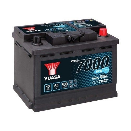 YUASA Starterbatterie YBX7000 EFB Start Stop Plus Batteries