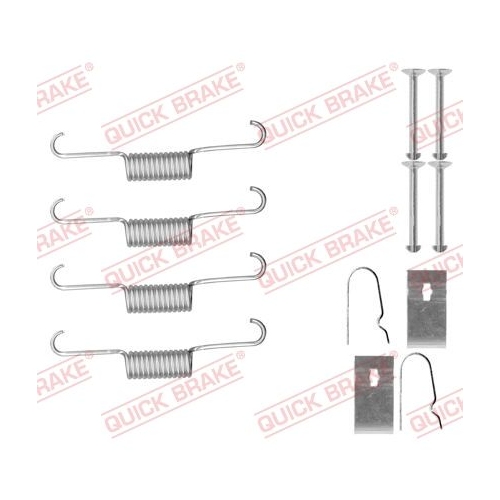 QUICK BRAKE Zubehörsatz, Feststellbremsbacken
