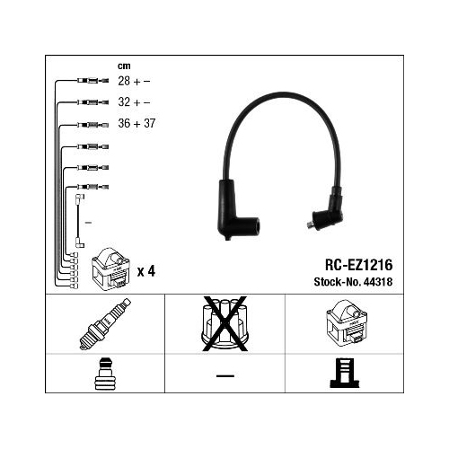 NGK Zündleitungssatz
