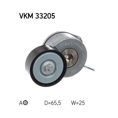 SKF Riemenspanner, Keilrippenriemen