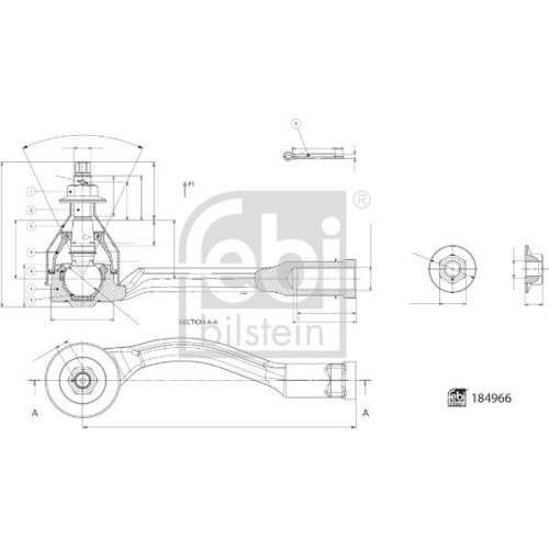 FEBI BILSTEIN Spurstangenkopf