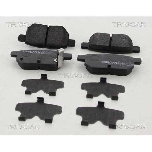 TRISCAN Bremsbelagsatz, Scheibenbremse