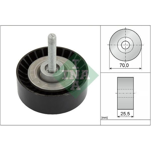 Schaeffler INA Umlenk-/Führungsrolle, Keilrippenriemen