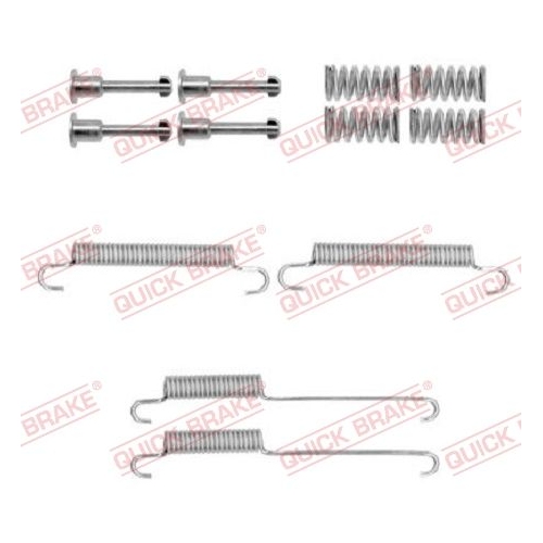 QUICK BRAKE Zubehörsatz, Feststellbremsbacken