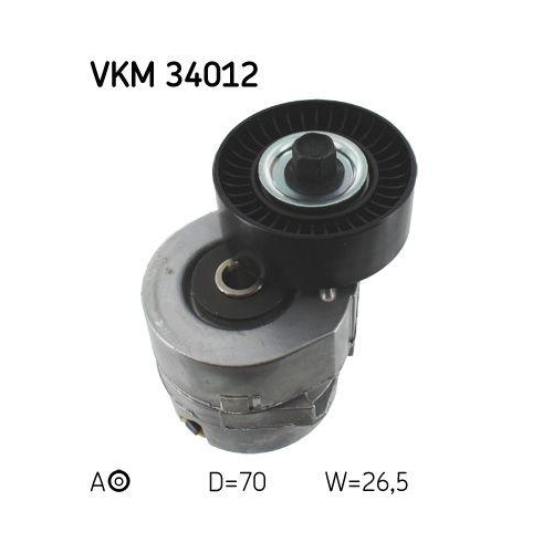 SKF Riemenspanner, Keilrippenriemen