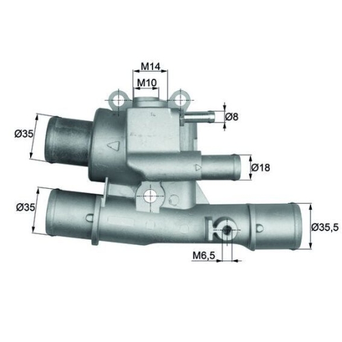 MAHLE Thermostat, Kühlmittel BEHR