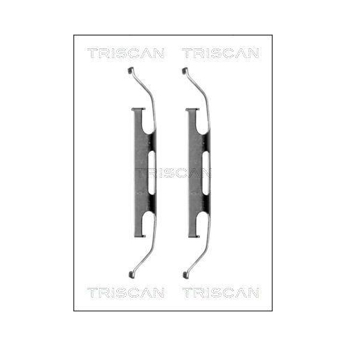 TRISCAN Zubehörsatz, Scheibenbremsbelag