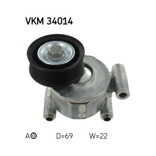 SKF Riemenspanner, Keilrippenriemen