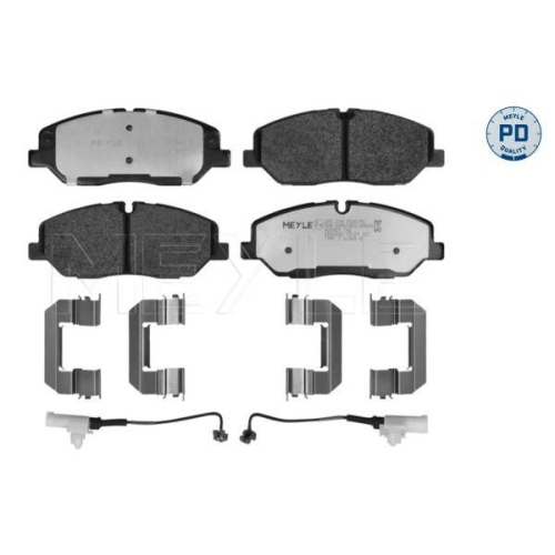 MEYLE Bremsbelagsatz, Scheibenbremse MEYLE-PD: Advanced performance and design.