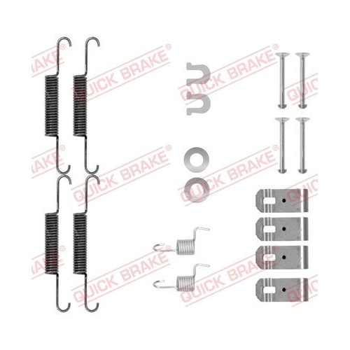 QUICK BRAKE Zubehörsatz, Feststellbremsbacken