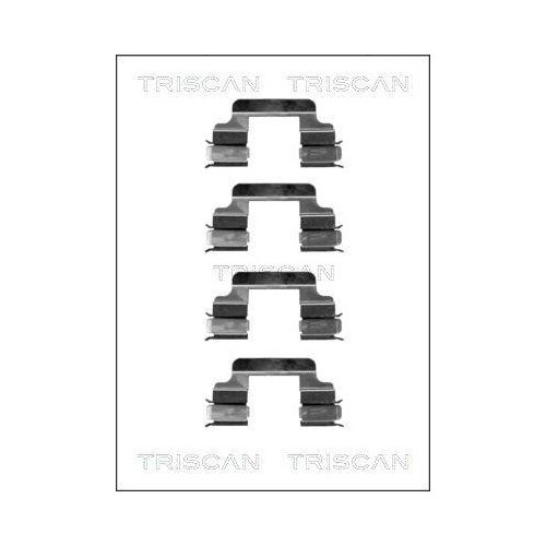 TRISCAN Zubeh&ouml;rsatz, Scheibenbremsbelag