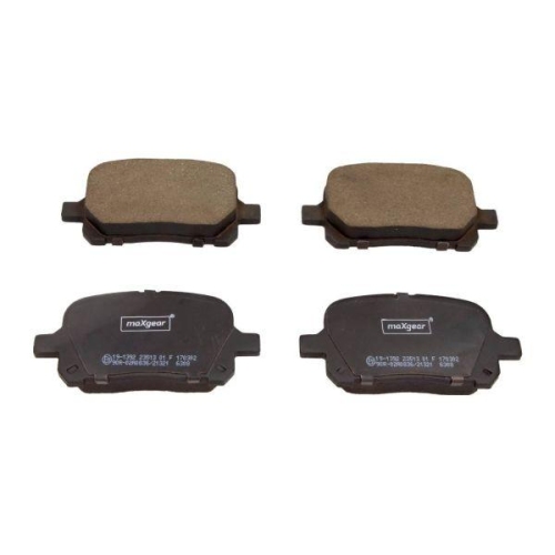 MAXGEAR Bremsbelagsatz, Scheibenbremse