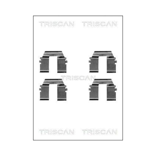 TRISCAN Zubeh&ouml;rsatz, Scheibenbremsbelag